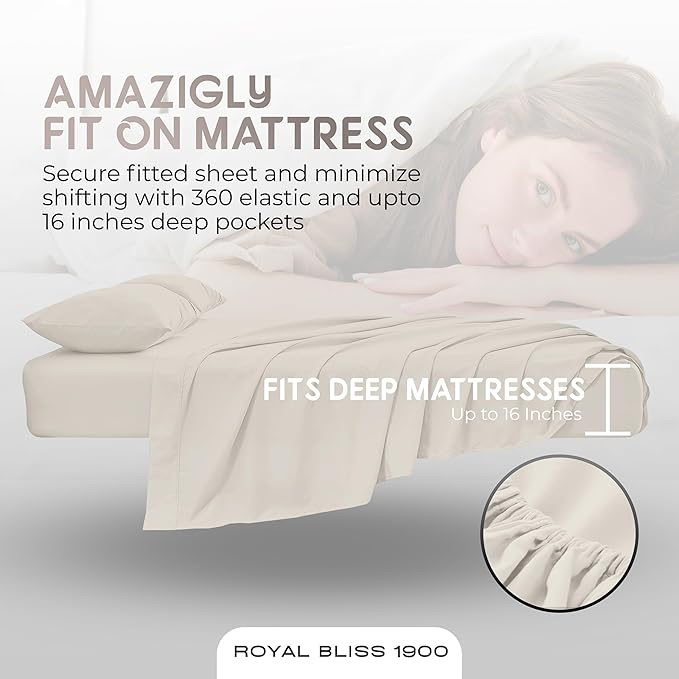 Split California King Sheets Sets - 5 Pcs Set - Cal King Split Adjustable Bed Sheets -Split California King Sheets Sets for Adjustable Bed -Split Cal King Sheets