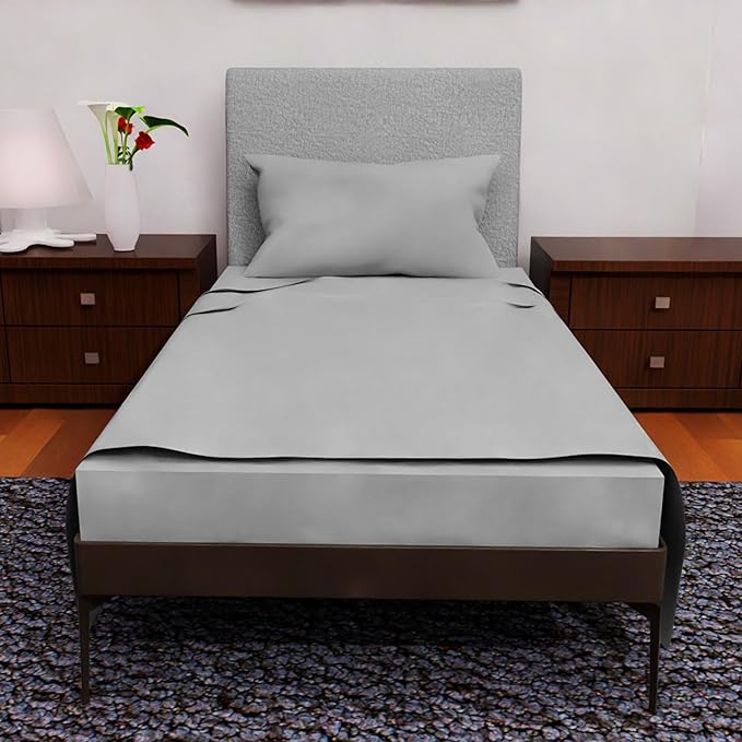Twin XL Sheets - 3 Pcs Double Brushed Microfiber Cooling Set, Deep Pocket