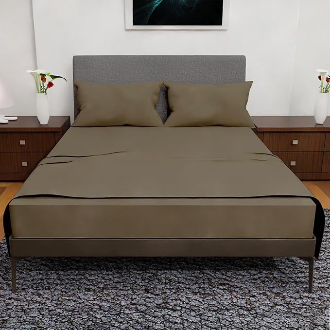 California King Sheet Sets – 4Pcs Cal King Bedding Set, Deep Pocket, Double Brushed Microfiber, Fade Resistant, Soft & Breathable Bed Sheets for Ultimate Comfort