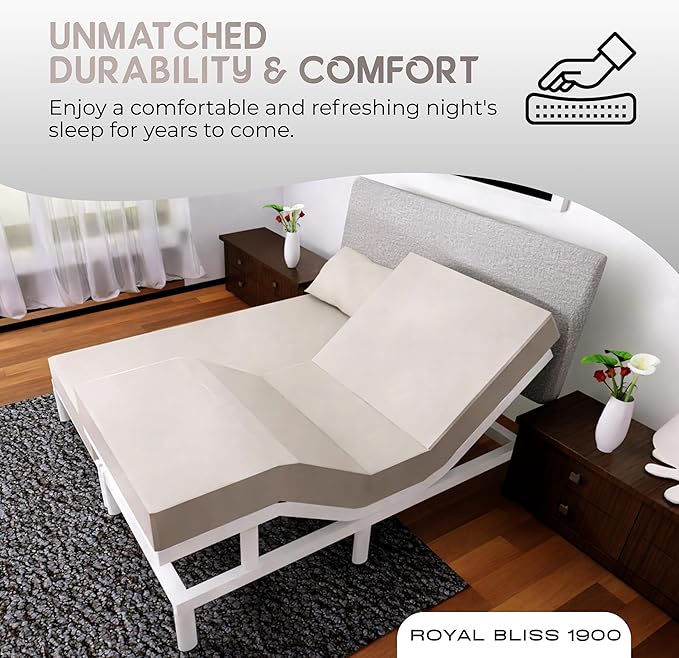 Split California King Sheets Sets - 5 Pcs Set - Cal King Split Adjustable Bed Sheets -Split California King Sheets Sets for Adjustable Bed -Split Cal King Sheets