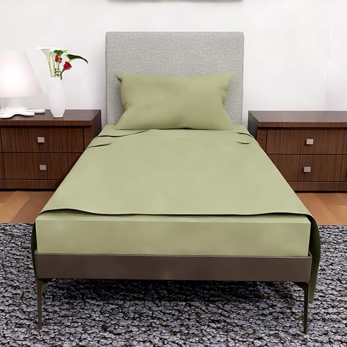 Twin XL Sheets - 3 Pcs Double Brushed Microfiber Cooling Set, Deep Pocket